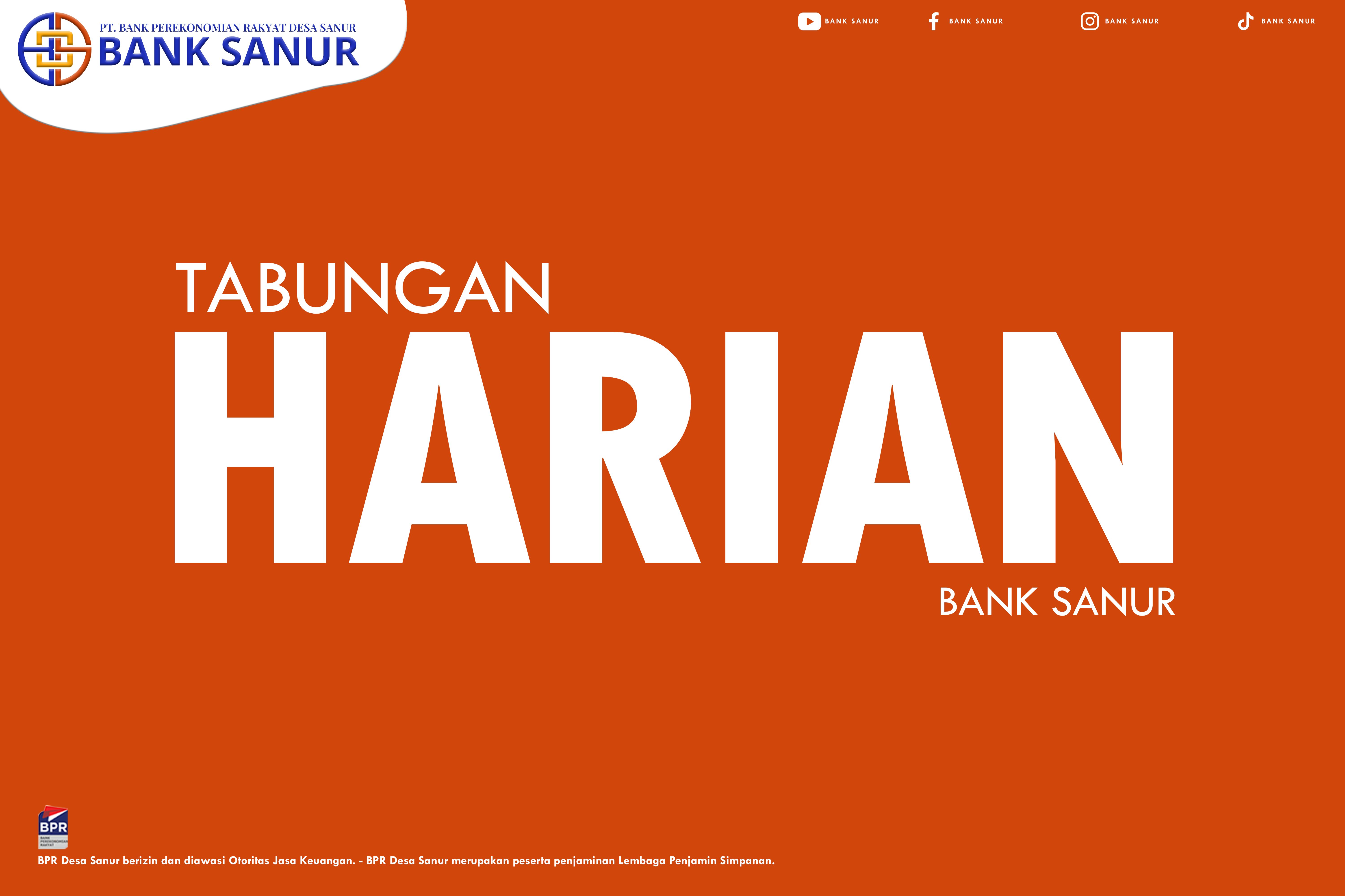 Tabungan Harian Sanur